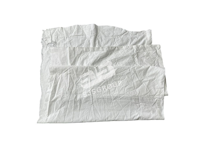 White Bed Sheet Rags-White Sheeting Rags (Regular Size)